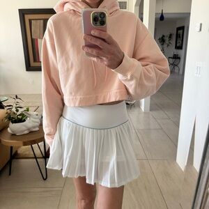 EXEAT England White Coco Tennis Skirt Pleated Size M